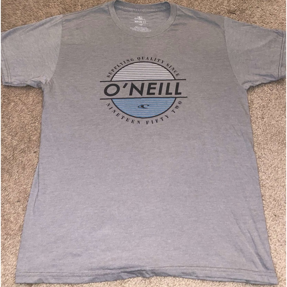O'NEILL Men's Modern Fit Front Logo Short Sleeve Tee